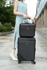MKF Mykonos Luggage Set Carry-on and Cosmetic Case