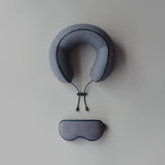 Portable memory travel pillow