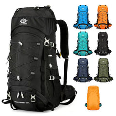 60 Liter Hiking Camping Travel Outdoor Sports Large Capacity Backpack
