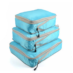 Travel Compression Packing Cubes Ultralight Expandable Luggage Organizer Bags