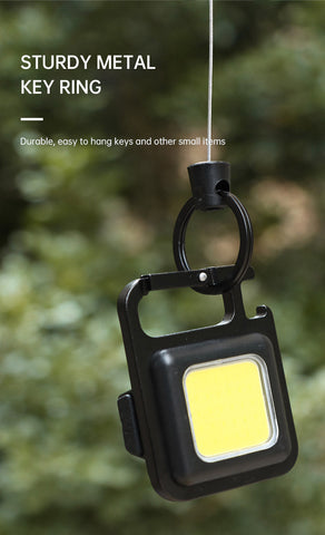 Outdoor Retractable Wire Rope Anti Theft Tactical Keychain Tool