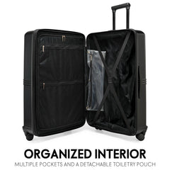 Expedition 3 Piece Expandable Polycarbonate Luggage Set