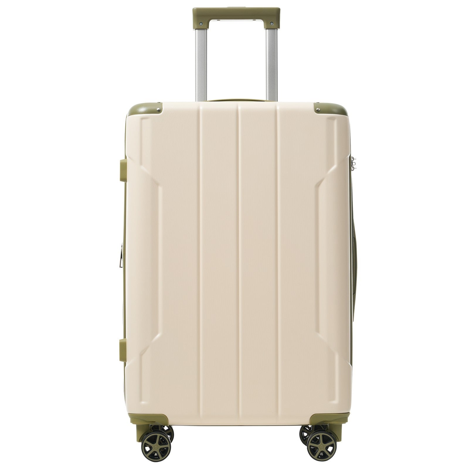 3-Piece Expandable Hard Shell Luggage Set with TSA Lock