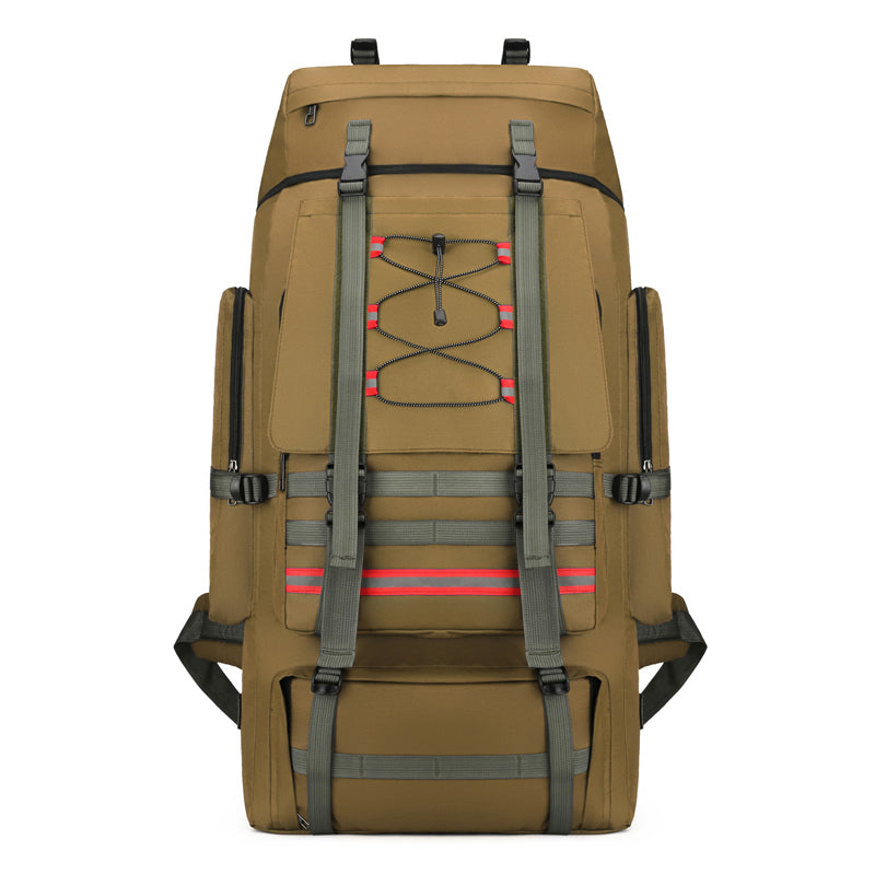Outdoor 130 Liter Large Capacity Camouflage Travel Hiking Backpack