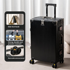 Suitcase Large Capacity Aluminium Frame Luggage