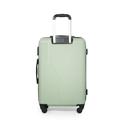 7-Piece ABS Lightweight & Durable Luggage Set in Green