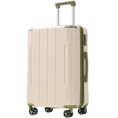 3-Piece Expandable Hard Shell Luggage Set with TSA Lock