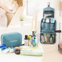 Travel Toiletry Makeup Organizer Bag Nylon Cosmetic Storage Case